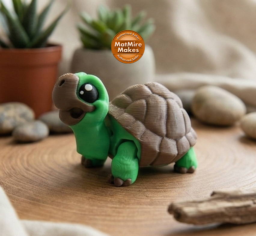 Artikulierte Meeresschildkröte – Als Spielfigur oder Schlüsselanhänger